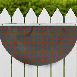 ScotsTee Shop Scottish Gow Ancient Tartan Non-Pleated Fan Flag Bunting Banner