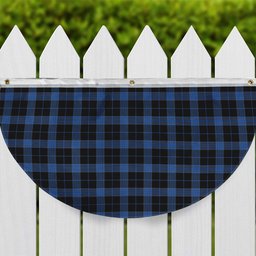 ScotsTee Shop Scottish Lynn Tartan Non-Pleated Fan Flag Bunting Banner