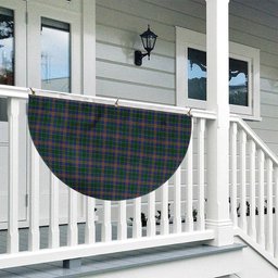 ScotsTee Shop Scottish McAucliffe Tartan Non-Pleated Fan Flag Bunting Banner