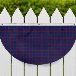 ScotsTee Shop Scottish Lynch Tartan Non-Pleated Fan Flag Bunting Banner
