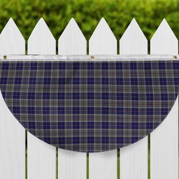 ScotsTee Shop Scottish Hanna of Stirlingshire Tartan Non-Pleated Fan Flag Bunting Banner