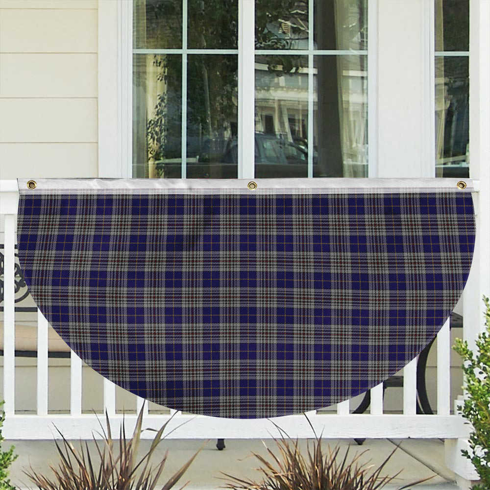 ScotsTee Shop Scottish Hanna of Stirlingshire Tartan Non-Pleated Fan Flag Bunting Banner