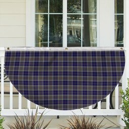 ScotsTee Shop Scottish Hanna of Stirlingshire Tartan Non-Pleated Fan Flag Bunting Banner