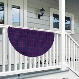 ScotsTee Shop Scottish Pride of Glencoe Tartan Non-Pleated Fan Flag Bunting Banner