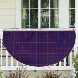 ScotsTee Shop Scottish Pride of Glencoe Tartan Non-Pleated Fan Flag Bunting Banner