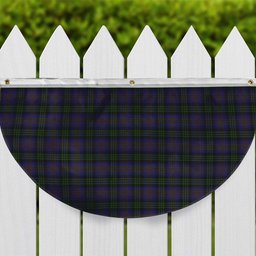 ScotsTee Shop Scottish Lysaght Hunting Tartan Non-Pleated Fan Flag Bunting Banner