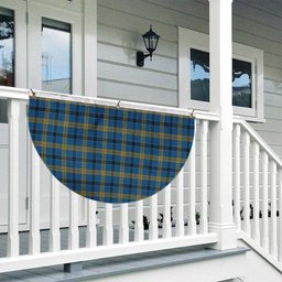 ScotsTee Shop Scottish Laing Tartan Non-Pleated Fan Flag Bunting Banner