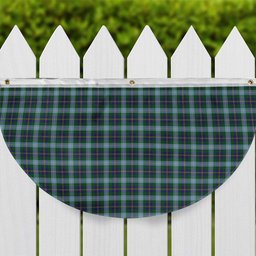 ScotsTee Shop Scottish Porteous Tartan Non-Pleated Fan Flag Bunting Banner