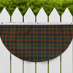 ScotsTee Shop Scottish Stevenson Old Tartan Non-Pleated Fan Flag Bunting Banner