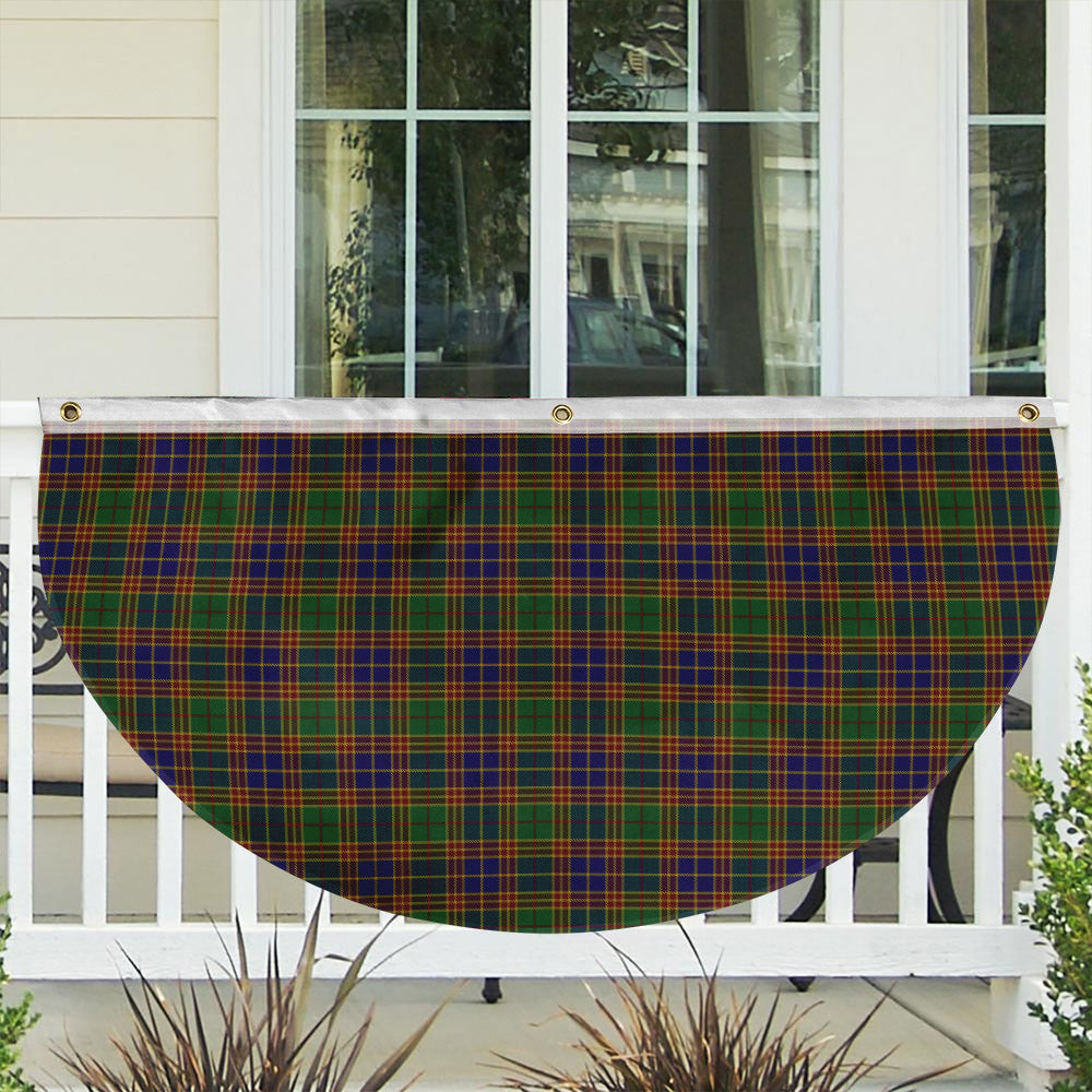ScotsTee Shop Scottish Stevenson Old Tartan Non-Pleated Fan Flag Bunting Banner