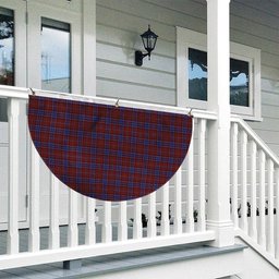 ScotsTee Shop Scottish Hudson Tartan Non-Pleated Fan Flag Bunting Banner