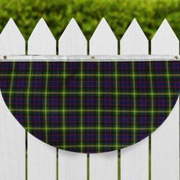 ScotsTee Shop Scottish Watson Modern Tartan Non-Pleated Fan Flag Bunting Banner