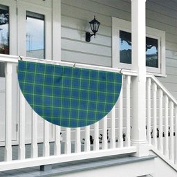 ScotsTee Shop Scottish Hamilton Hunting Ancient Tartan Non-Pleated Fan Flag Bunting Banner