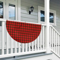 ScotsTee Shop Scottish Maxwell Modern Tartan Non-Pleated Fan Flag Bunting Banner
