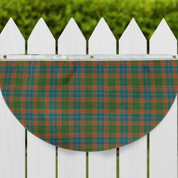 ScotsTee Shop Scottish Stephenson Old Ancient Tartan Non-Pleated Fan Flag Bunting Banner