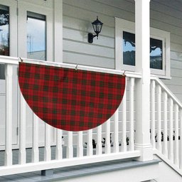 ScotsTee Shop Scottish McNab Tartan Non-Pleated Fan Flag Bunting Banner