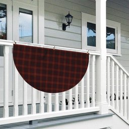ScotsTee Shop Scottish MacIan Tartan Non-Pleated Fan Flag Bunting Banner