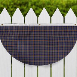 ScotsTee Shop Scottish Ruxton Dress Tartan Non-Pleated Fan Flag Bunting Banner