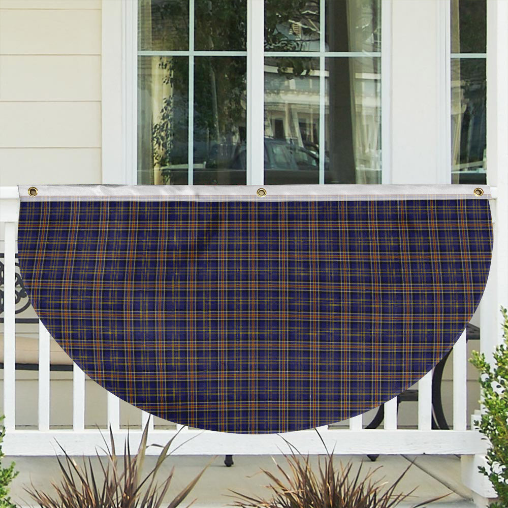 ScotsTee Shop Scottish Ruxton Dress Tartan Non-Pleated Fan Flag Bunting Banner