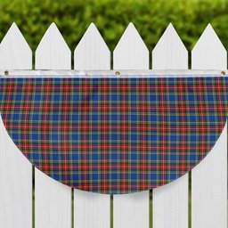 ScotsTee Shop Scottish MacBeth Modern SC Tartan Non-Pleated Fan Flag Bunting Banner