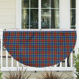 ScotsTee Shop Scottish MacBeth Modern SC Tartan Non-Pleated Fan Flag Bunting Banner