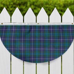 ScotsTee Shop Scottish Troup Tartan Non-Pleated Fan Flag Bunting Banner