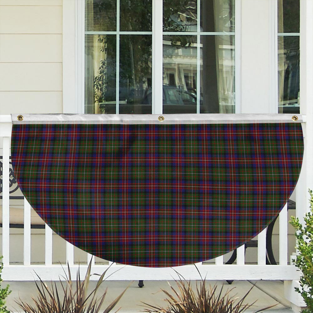 ScotsTee Shop Scottish Hargis Tartan Non-Pleated Fan Flag Bunting Banner
