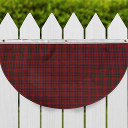 ScotsTee Shop Scottish MacElvain or MacIlvain Tartan Non-Pleated Fan Flag Bunting Banner