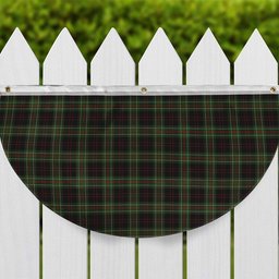 ScotsTee Shop Scottish MacDiarmid Tartan Non-Pleated Fan Flag Bunting Banner