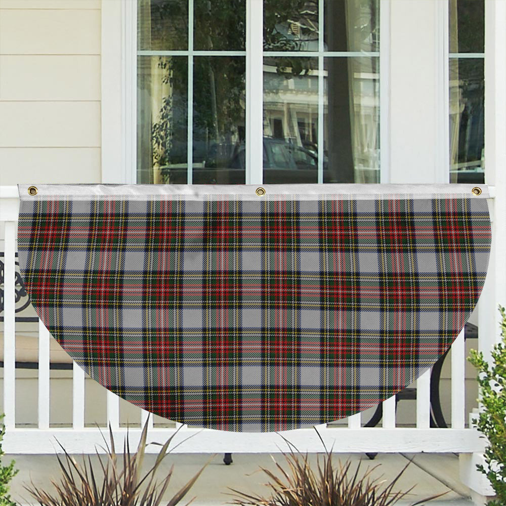 ScotsTee Shop Scottish Stewart Dress Tartan Non-Pleated Fan Flag Bunting Banner