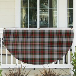 ScotsTee Shop Scottish Stewart Dress Tartan Non-Pleated Fan Flag Bunting Banner