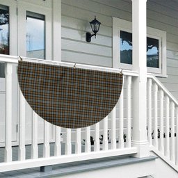 ScotsTee Shop Scottish Gordon Weathered Tartan Non-Pleated Fan Flag Bunting Banner