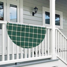 ScotsTee Shop Scottish McInnes Dress Ancient Tartan Non-Pleated Fan Flag Bunting Banner
