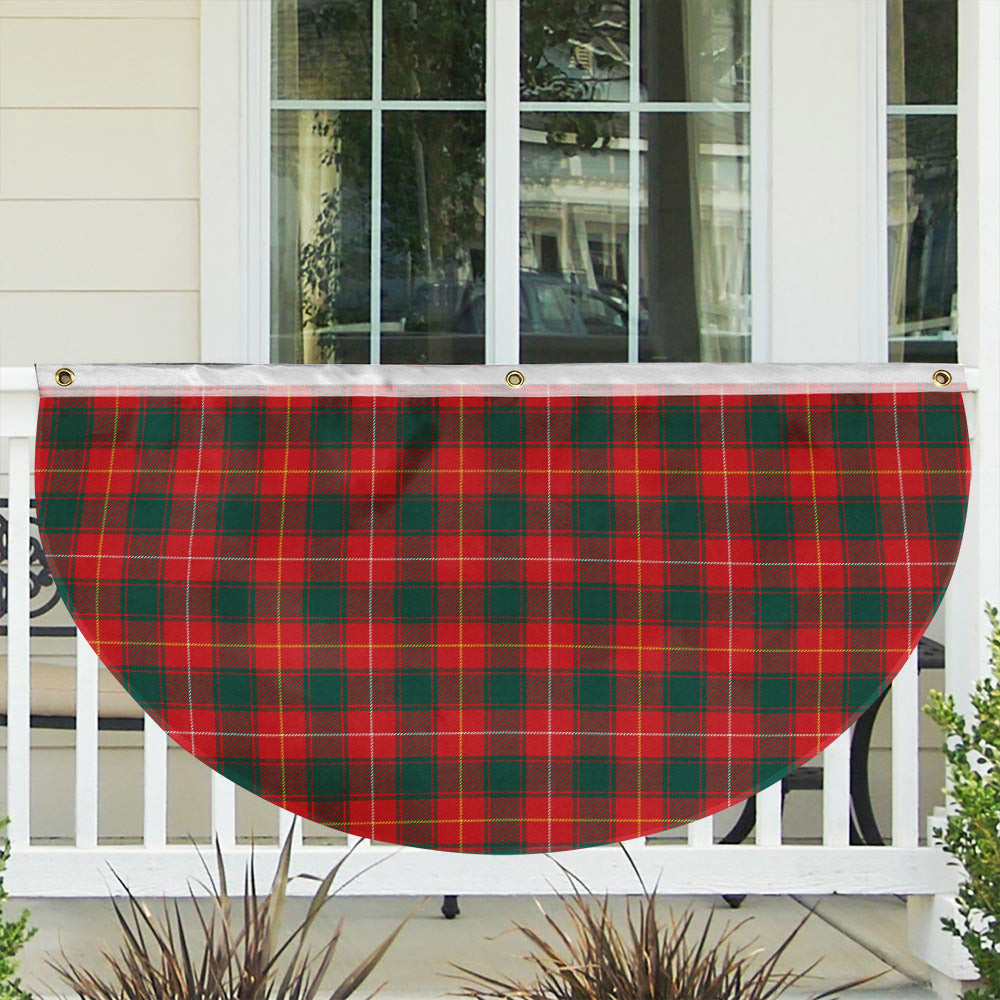 ScotsTee Shop Scottish McFie Modern Tartan Non-Pleated Fan Flag Bunting Banner