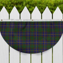 ScotsTee Shop Scottish Strange of Balkaskie Tartan Non-Pleated Fan Flag Bunting Banner