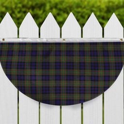 ScotsTee Shop Scottish McLellan Tartan Non-Pleated Fan Flag Bunting Banner