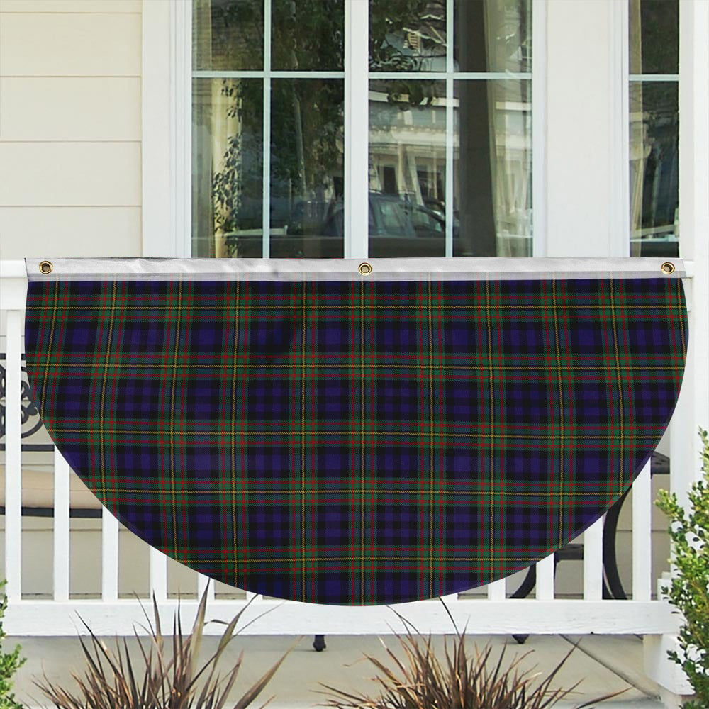 ScotsTee Shop Scottish McLellan Tartan Non-Pleated Fan Flag Bunting Banner