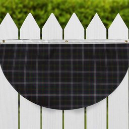 ScotsTee Shop Scottish MacGlynn Tartan Non-Pleated Fan Flag Bunting Banner
