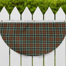 ScotsTee Shop Scottish Thomson Hunting Modern Tartan Non-Pleated Fan Flag Bunting Banner