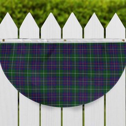 ScotsTee Shop Scottish MacIntyre Inglis Tartan Non-Pleated Fan Flag Bunting Banner