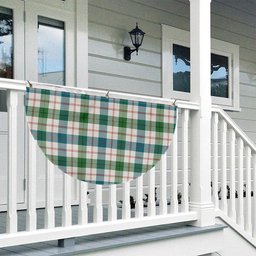 ScotsTee Shop Scottish Guthrie Dress Ancient Tartan Non-Pleated Fan Flag Bunting Banner