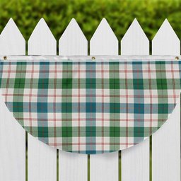 ScotsTee Shop Scottish Guthrie Dress Ancient Tartan Non-Pleated Fan Flag Bunting Banner
