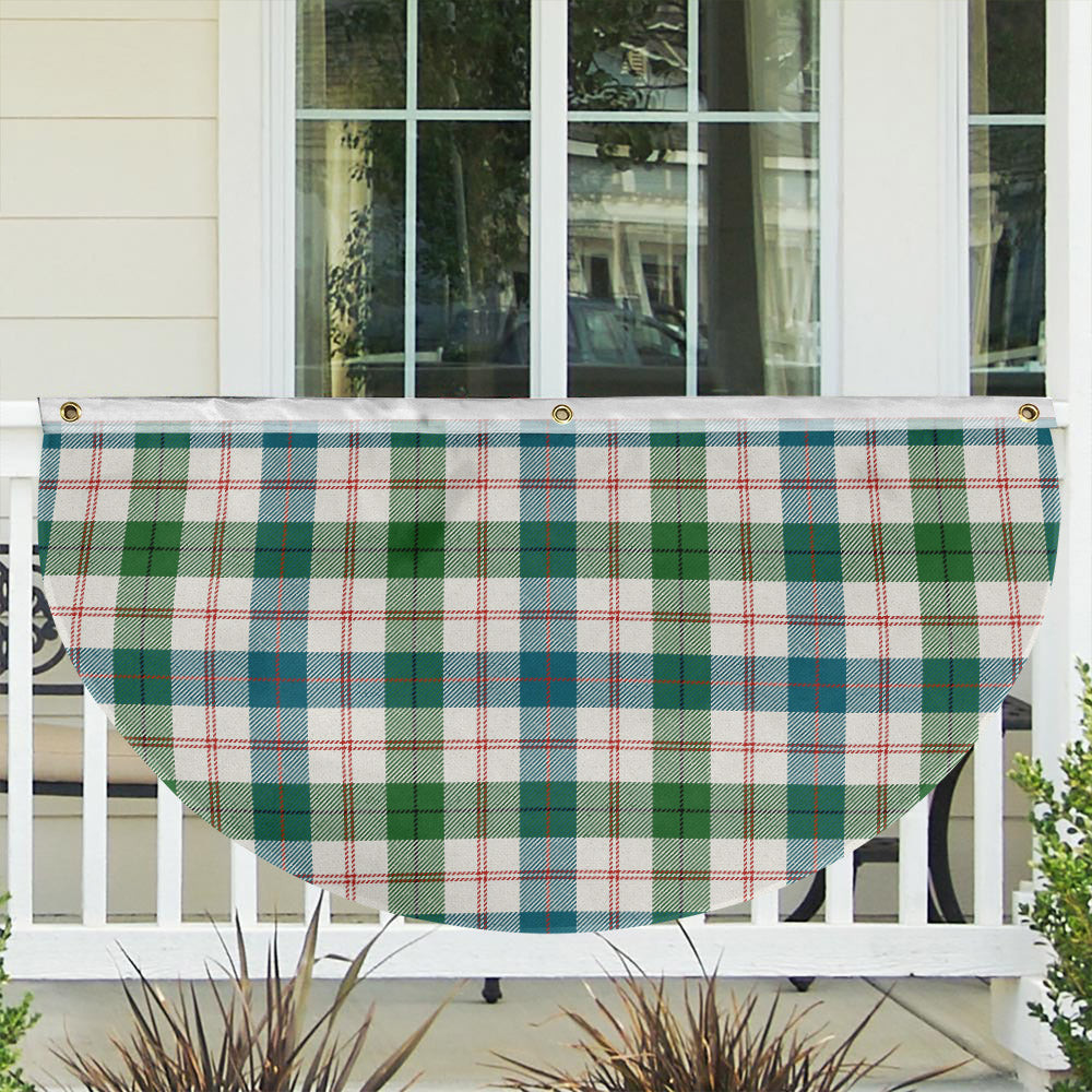 ScotsTee Shop Scottish Guthrie Dress Ancient Tartan Non-Pleated Fan Flag Bunting Banner