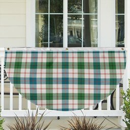 ScotsTee Shop Scottish Guthrie Dress Ancient Tartan Non-Pleated Fan Flag Bunting Banner