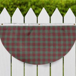 ScotsTee Shop Scottish McGregor Hunting Ancient Tartan Non-Pleated Fan Flag Bunting Banner