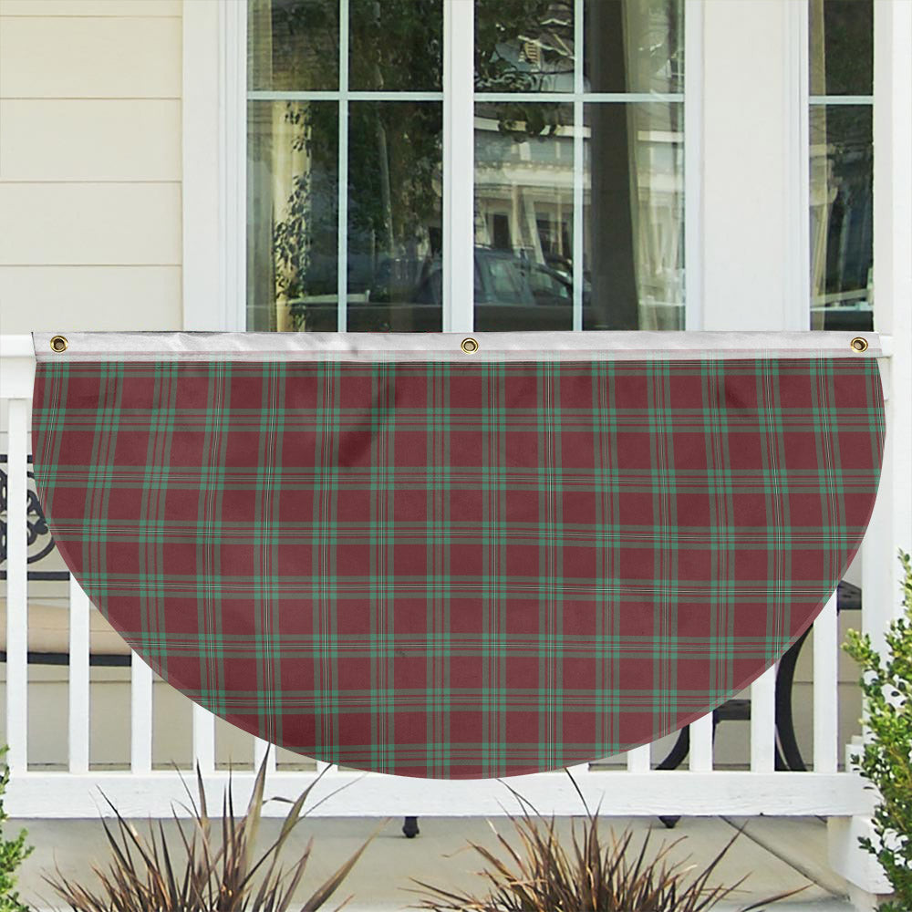 ScotsTee Shop Scottish McGregor Hunting Ancient Tartan Non-Pleated Fan Flag Bunting Banner