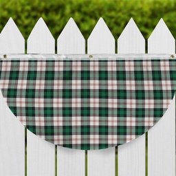 ScotsTee Shop Scottish Ross Arisaid Modern Tartan Non-Pleated Fan Flag Bunting Banner