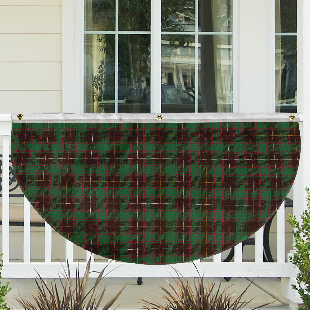 ScotsTee Shop Scottish McFie Hunting Modern Tartan Non-Pleated Fan Flag Bunting Banner