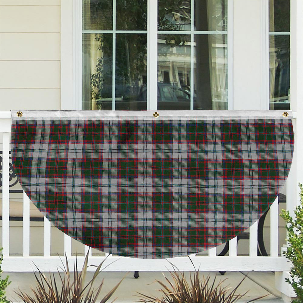 ScotsTee Shop Scottish Stewart of Appin Dress Tartan Non-Pleated Fan Flag Bunting Banner