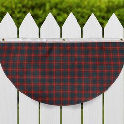ScotsTee Shop Scottish Wilson 04 Tartan Non-Pleated Fan Flag Bunting Banner